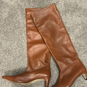 Staud WALLY BOOT TAN